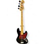 Used Fender American Standard Jazz Bass Black Electric Bass Guitar thumbnail