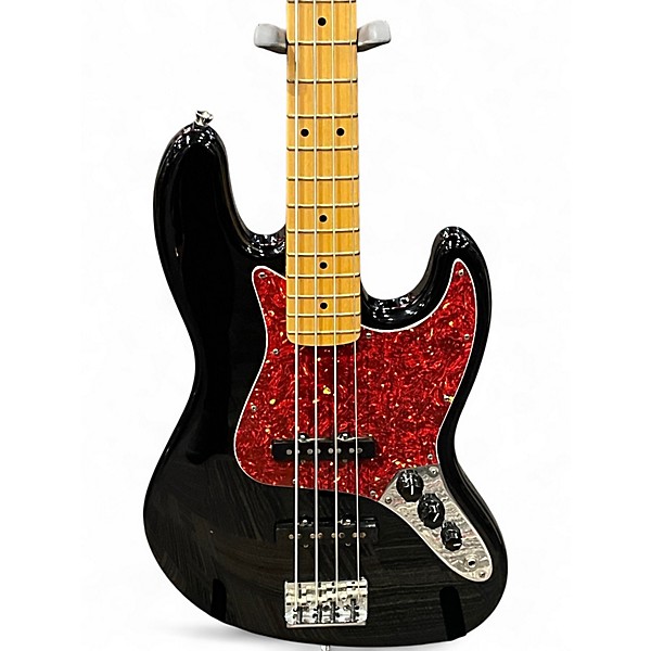 Used Fender American Standard Jazz Bass Black Electric Bass Guitar