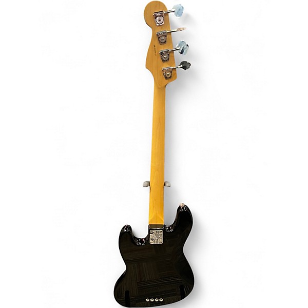 Used Fender American Standard Jazz Bass Black Electric Bass Guitar