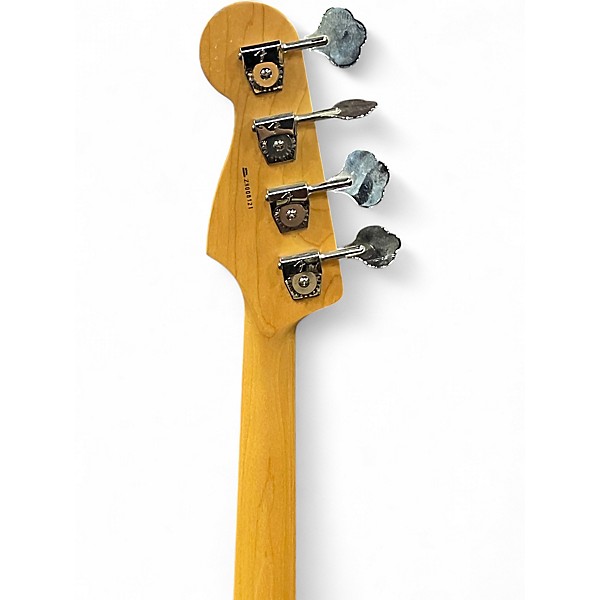 Used Fender American Standard Jazz Bass Black Electric Bass Guitar