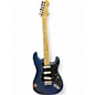 Used 2004 Fender Highway One Stratocaster teal Solid Body Electric Guitar thumbnail