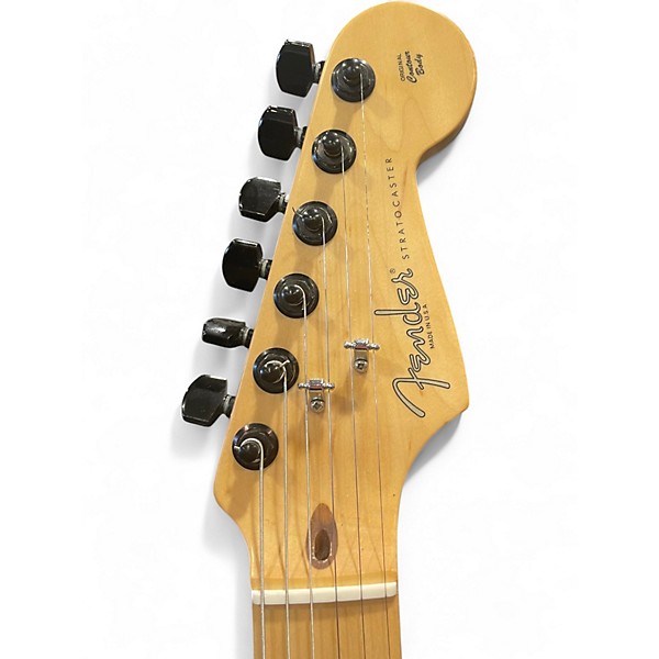 Used 2004 Fender Highway One Stratocaster teal Solid Body Electric Guitar
