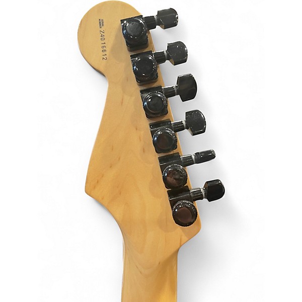 Used 2004 Fender Highway One Stratocaster teal Solid Body Electric Guitar