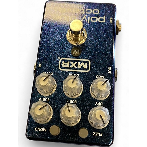 Used MXR POLY BLUE OCTAVE Effect Pedal