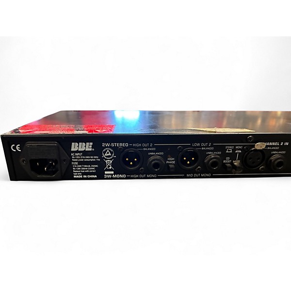 Used BBE Max-X3 2-Way Stereo/3-Way Mono Crossover