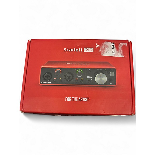Used Focusrite Scarlett 2i2 Gen 3 Audio Interface
