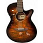Used Ibanez AEG70 TIGER BURST Acoustic Electric Guitar