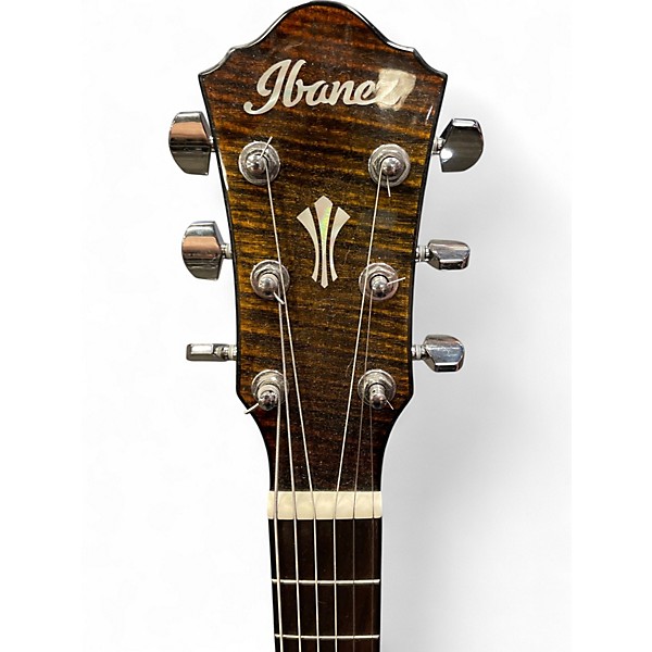 Used Ibanez AEG70 TIGER BURST Acoustic Electric Guitar
