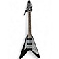 Used 2022 Gibson '70s Flying V Mirror Black Solid Body Electric Guitar thumbnail