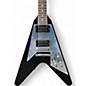 Used 2022 Gibson '70s Flying V Mirror Black Solid Body Electric Guitar