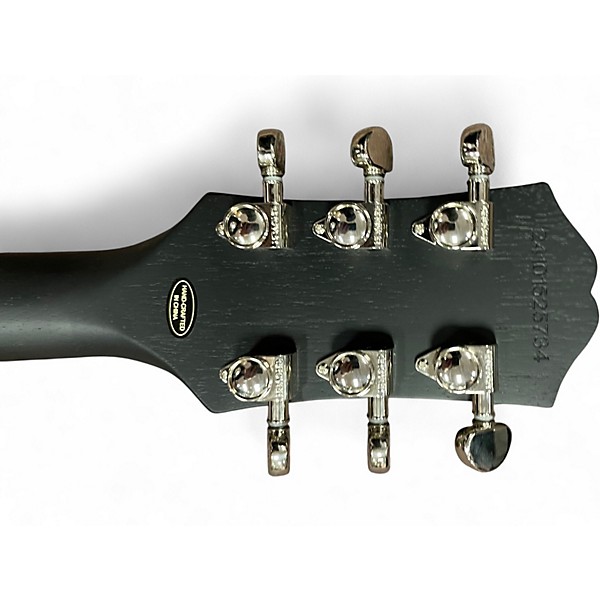 Used Epiphone Les Paul Traditional Pro IV Satin Black Solid Body Electric Guitar