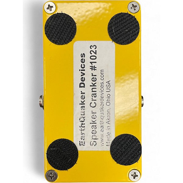 Used EarthQuaker Devices Speaker Cranker Overdrive Effect Pedal