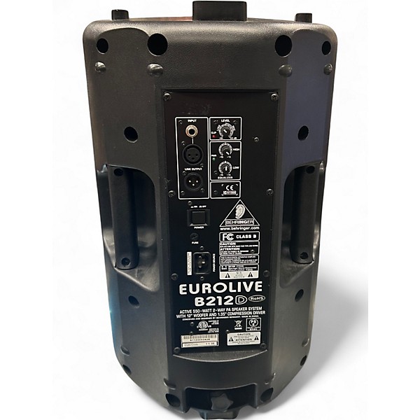 Used Behringer Eurolive B212D Powered Speaker