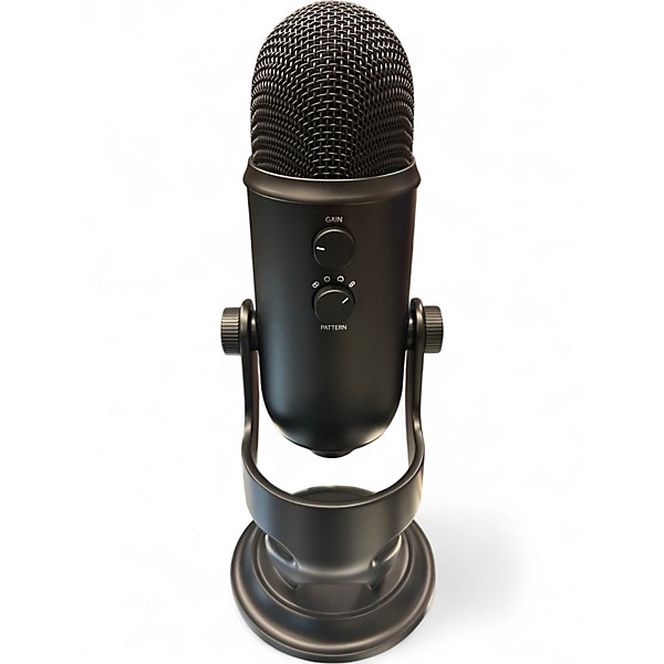 Used Blue Yeti Black Out USB Microphone