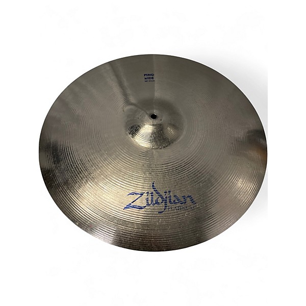 Used Zildjian 20in Platinum Ping Ride Cymbal Cymbal