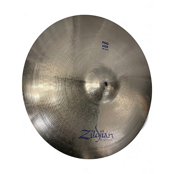 Used Zildjian 20in Platinum Ping Ride Cymbal Cymbal