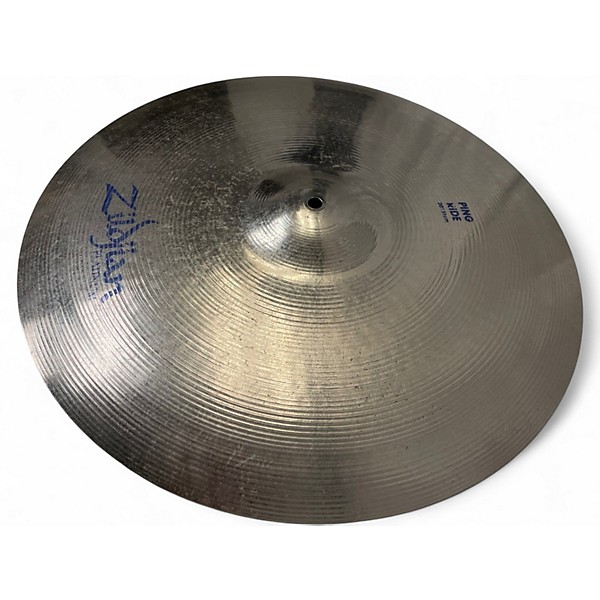 Used Zildjian 20in Platinum Ping Ride Cymbal Cymbal