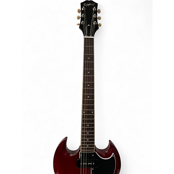 Used Epiphone SG Special P-90 Cherry Solid Body Electric Guitar
