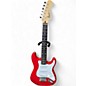 Used Squier MINI STRAT Candy Apple Red Solid Body Electric Guitar thumbnail