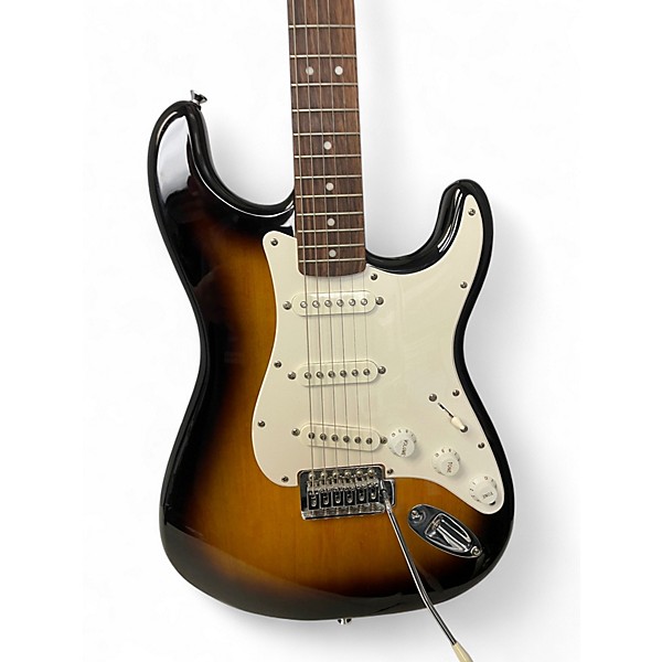 Used Squier Affinity Stratocaster Tobacco Sunburst Solid Body Electric Guitar