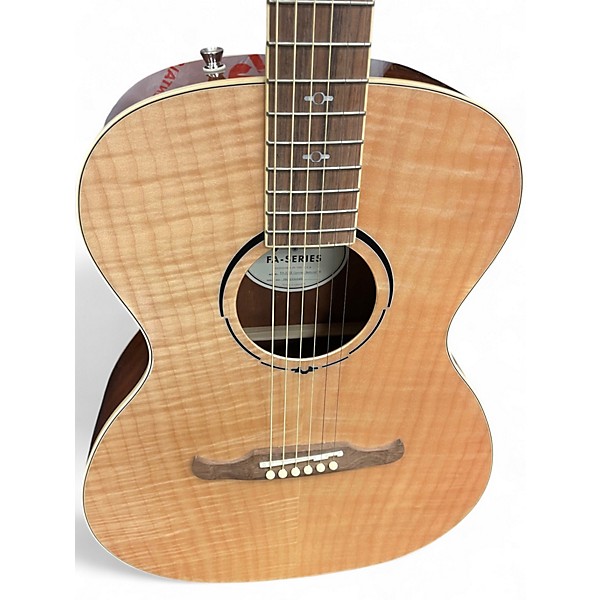 Used Fender FA235CE Natural Acoustic Electric Guitar