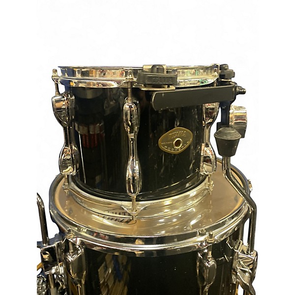 Used 2004 TAMA 4 Piece Rockstar Black Drum Kit