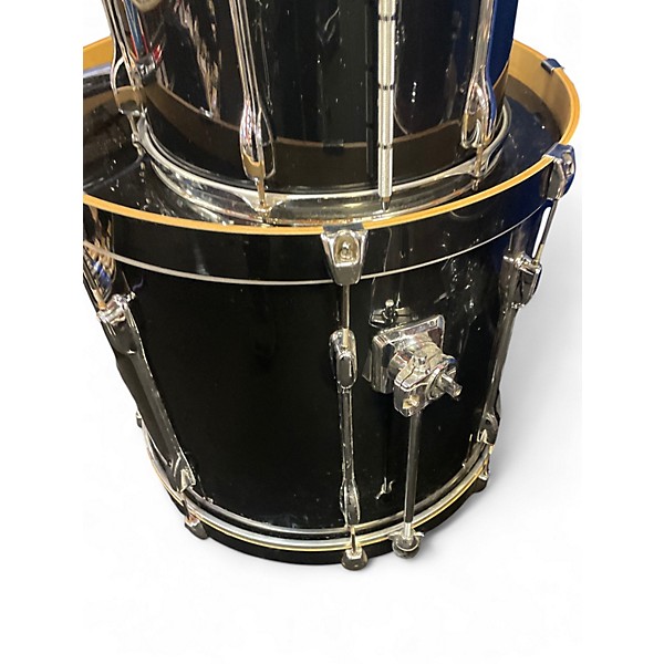 Used 2004 TAMA 4 Piece Rockstar Black Drum Kit