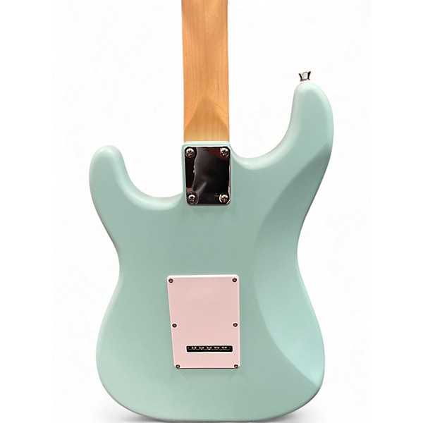 Used Squier Standard Stratocaster Daphne Blue Solid Body Electric Guitar