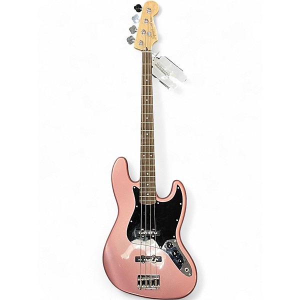 Used Squier Affinity Jazz Bass Burgundy Mist Electric Bass Guitar