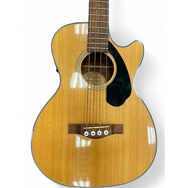 Used Fender CB-60SCE Natural Acoustic Bass Guitar