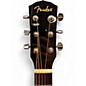 Used Fender CD60 Dreadnought Black Acoustic Guitar