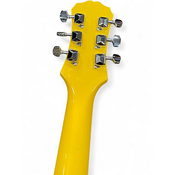 Used Epiphone Les Paul SL Yellow Solid Body Electric Guitar