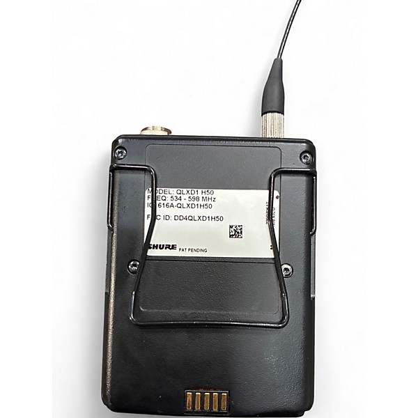 Used Shure QLXD1/H10 Bodypack Transmitter