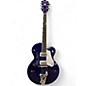 Used Gretsch Guitars G6120SHP Brian Setzer Hot Rod Purple Hollow Body Electric Guitar thumbnail