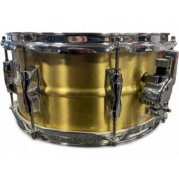 Used Yamaha 6.5X13 RECORDING CUSTOM SNARE BRASS Drum