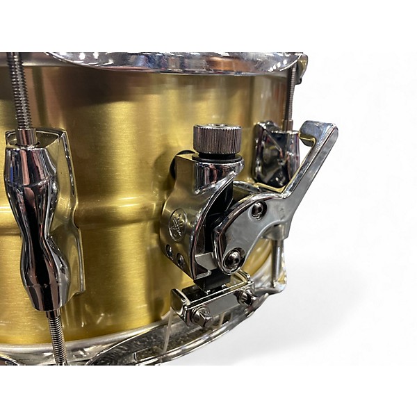Used Yamaha 6.5X13 RECORDING CUSTOM SNARE BRASS Drum
