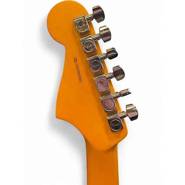 Used Fender American Professional II Jazzmaster 3 Tone Sunburst Solid Body Electric Guitar