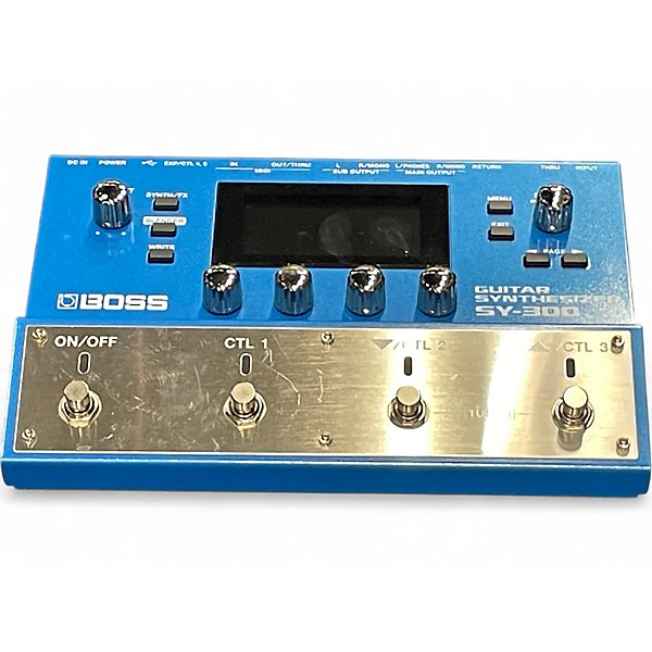 Used BOSS SY300 Guitar Synthesizer Effect Pedal