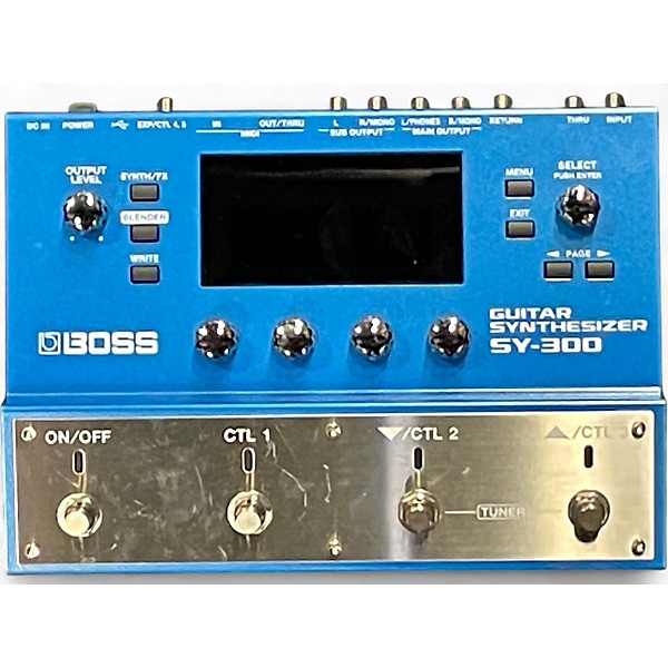 Used BOSS SY300 Guitar Synthesizer Effect Pedal