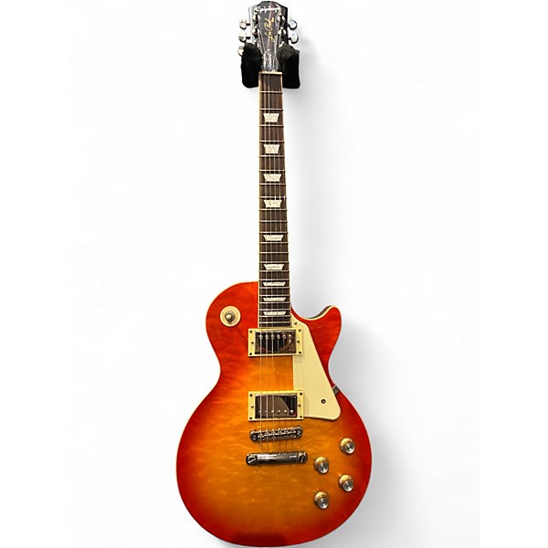 Used Epiphone Les Paul Standard Cherry Sunburst Solid Body Electric Guitar