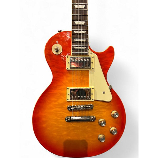 Used Epiphone Les Paul Standard Cherry Sunburst Solid Body Electric Guitar