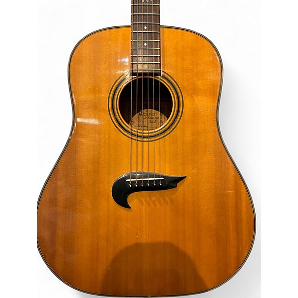Vintage 1990s Alvarez By Kazuo Yairi DY70E Natural Acoustic Electric Guitar