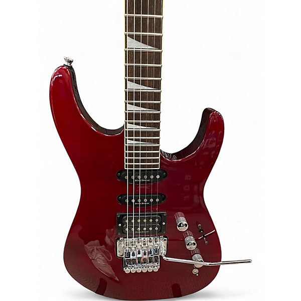 Used Jackson DKFS FIRESTORM MAROON Solid Body Electric Guitar