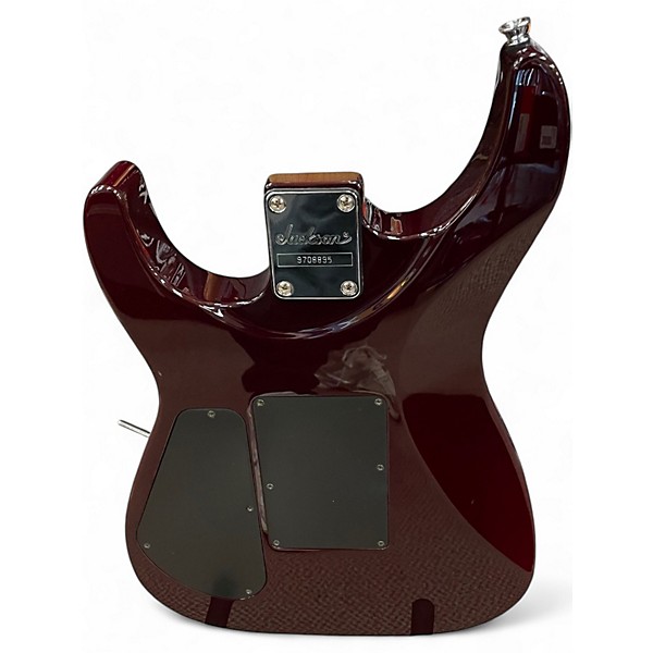 Used Jackson DKFS FIRESTORM MAROON Solid Body Electric Guitar