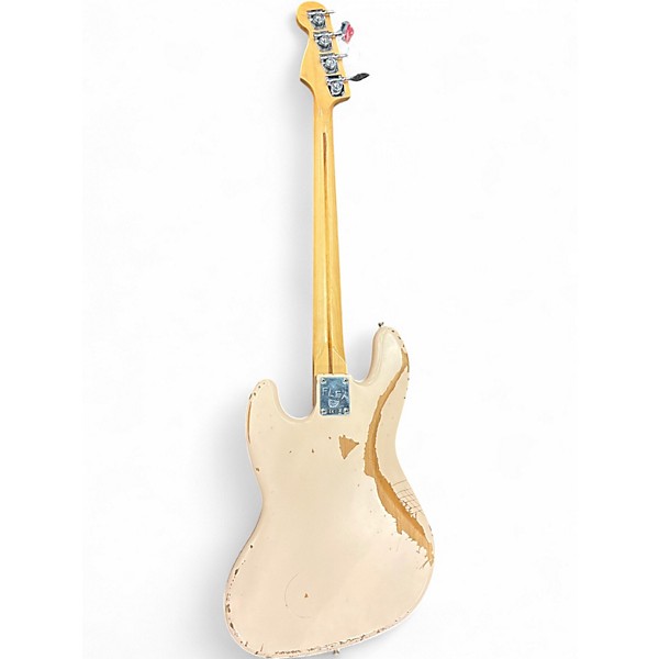 Used Fender Flea Signature Jazz Bass Modified Shell Pink Electric Bass Guitar