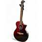 Used Ibanez AEWC32FM Crimson Burst Acoustic Guitar
