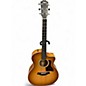Used Taylor 214CE Plus Special Zircote Edge Burst Acoustic Electric Guitar thumbnail