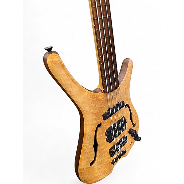 Used Warwick INIFINITY 4 B.E. SEMI HOLLOW Natural Electric Bass Guitar