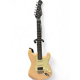 Used Donner designer series strat PINK Solid Body Electric Guitar