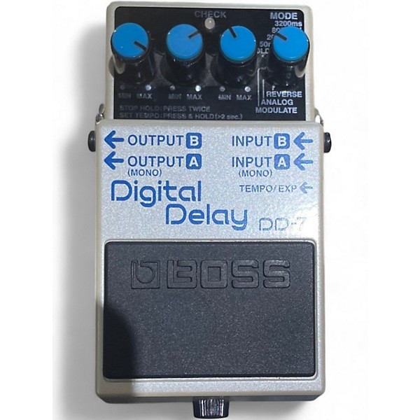 Used BOSS DD7 Digital Delay Effect Pedal